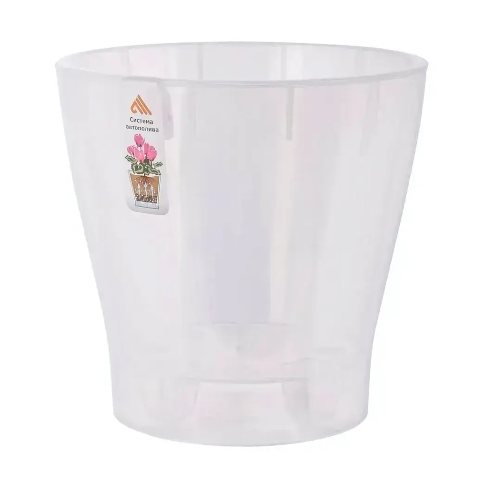 Горшок для орхидеи Лея 3,6л прозрачный