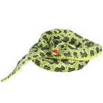 Мягкая игрушка «Змея» Волшебная 200 см, Зеленый