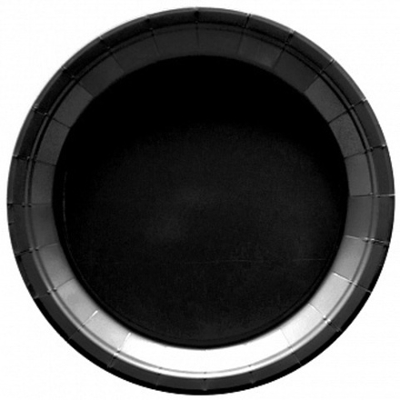 Тарелки (7''/18 см) Мастхэв Черный 6 шт.