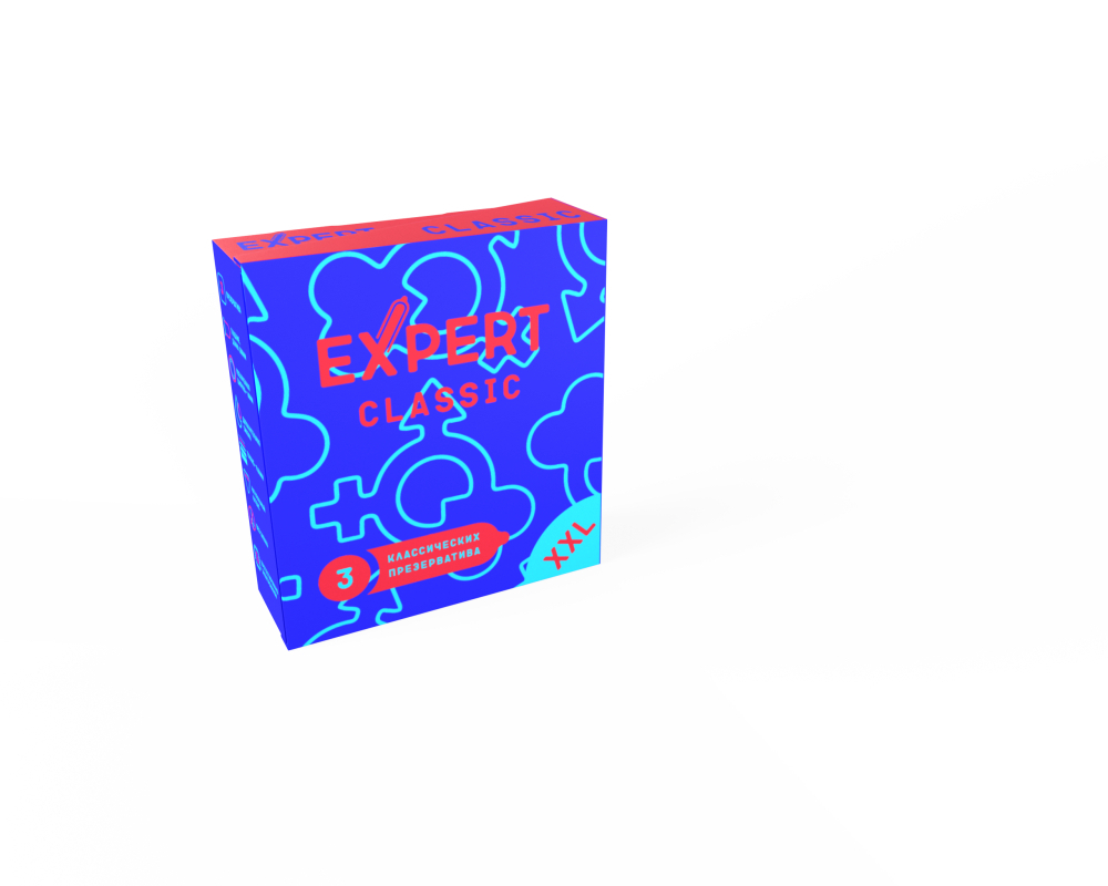 Презервативы Expert Classic XXL 3 шт