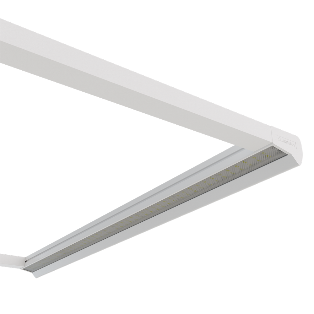 Светильник для школьной доски ДБО43-19-001 Pioneer W 9405 60х647х130мм АСТЗ 1328819101