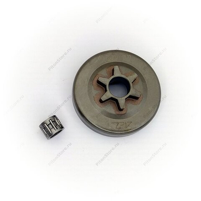 Корзина сцепления б/п Alpina, Интерскол (3/8"Picco-6, 57/14-мм, цельная, подшипник) [AEZ]