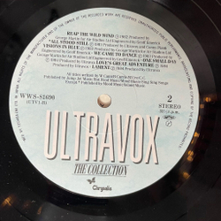 Винтажная виниловая пластинка LP Ultravox The Collection (Japan 1984)