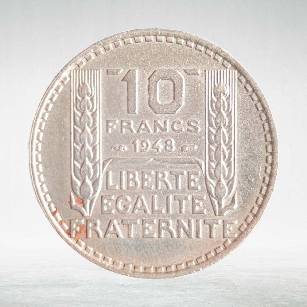 France, 10 Francs 1948, VF