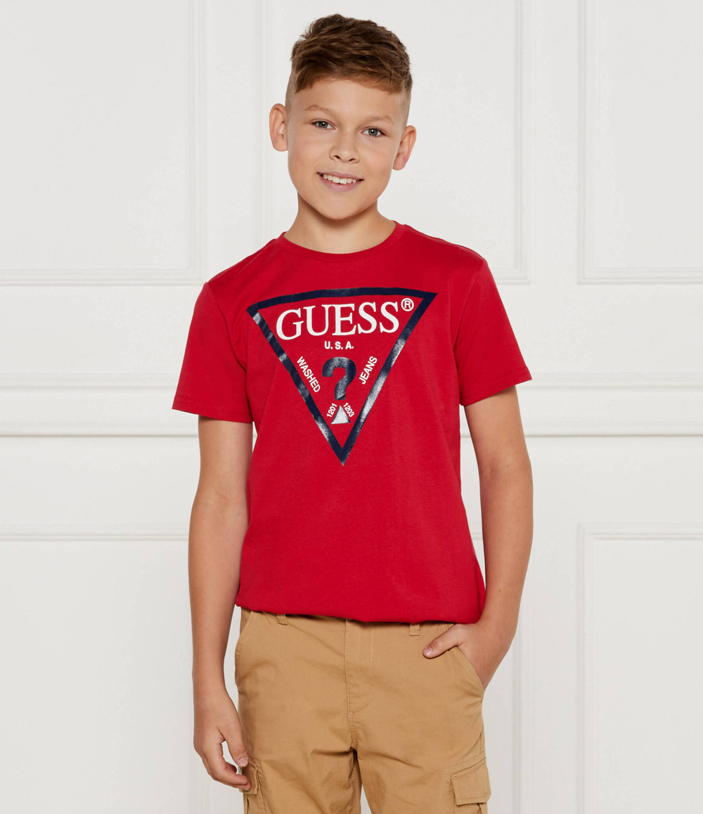 футболка Guess - красный(L73I55 K8HM0)