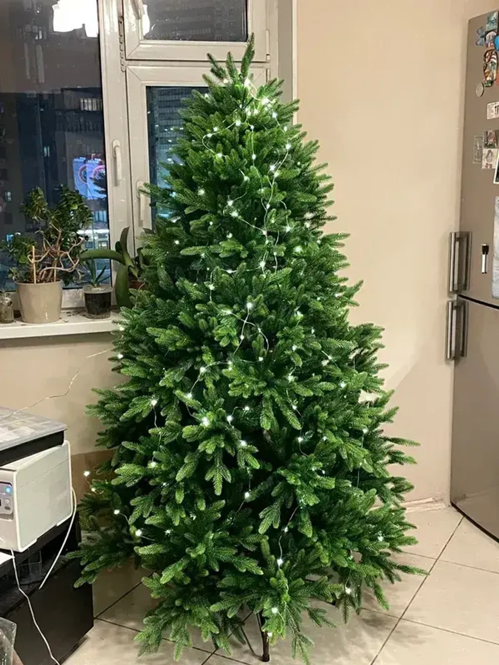 Ель искусственная «Юлия» (Литая хвоя) 155 см / 1,5 м