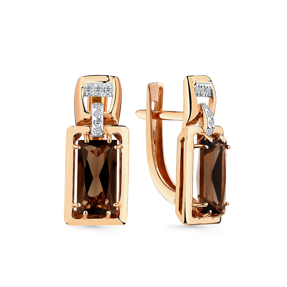 Серьги из золота 585 пробы