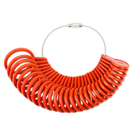 Пальцемер пластиковый (36 размеров)