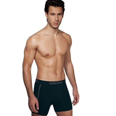 Боксеры средней длины из хлопково-модальной ткани Doreanse Elegant (Размер: XXL) (Цвет: темно-синий)