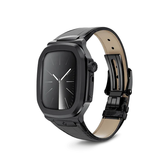 Корпус для Apple Watch ROYAL45 - Black Leather