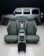 Капитансккие сиденья заднего ряда для Mercedes Benz G class W465 W464 W463(A) G63 G450 G500 G550 G580 G700 2025+ Гелик гелентваген кресла VIP