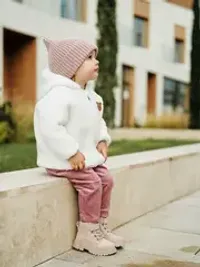 Куртка меховая "Молоко" 0+