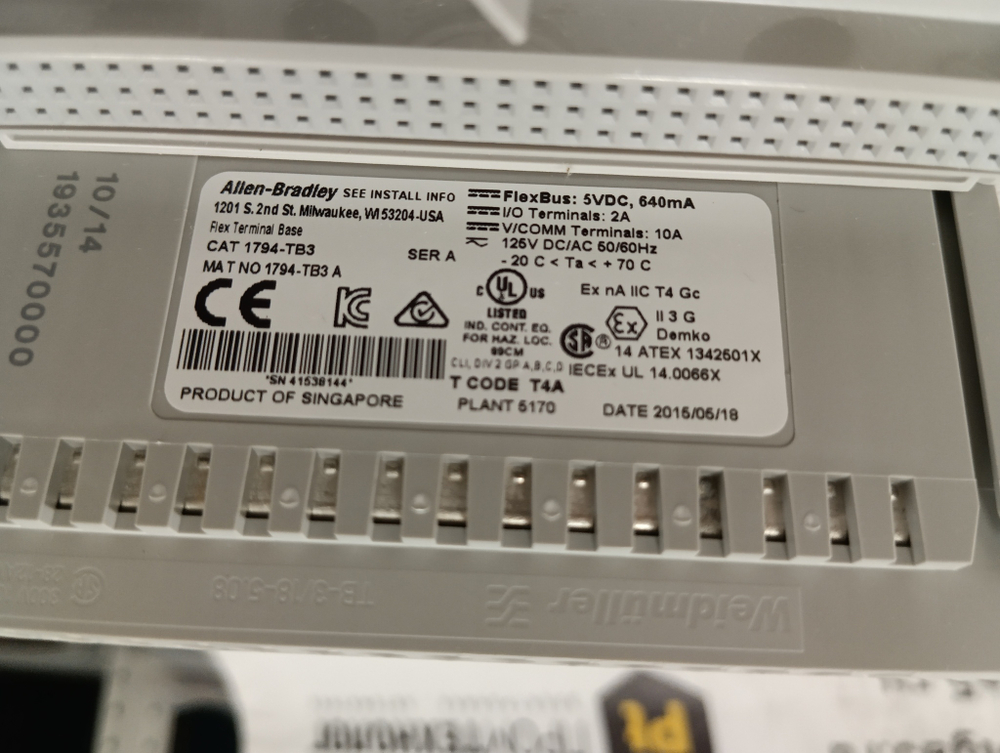 Allen-Bradley 1794-TB3 новое