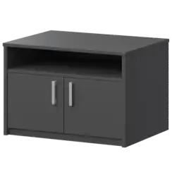 Тумба под оргтехнику АТ-10 Антрацит 800x600x600 Арго