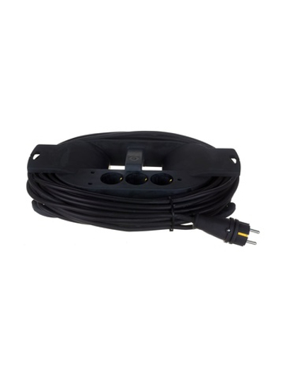 Удлинитель на каучуковой рамке Gigant Professional PEC-023 с/з КГ 3х2,5 4000Вт 3 розетки 20м 80053