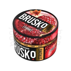 Бестабачная смесь для кальяна BRUSKO, 50 г, Гранат, Strong