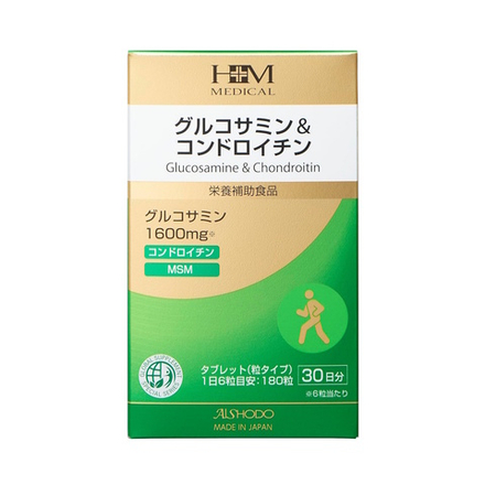 Комплекс с глюкозамином, хондроитином и MSM AISHODO Glucosamine & Chondroitin