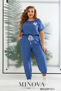 Комбинезон 1511-джинс Minova