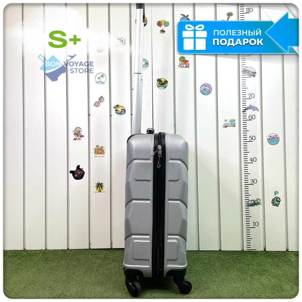 Маленький чемодан Freedom Model One, Серебристый, S+