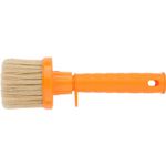 Кисть маховая круглая для фасадных работ, 80 мм, натуральная щетина, пластиковая рукоятка// Matrix 83397