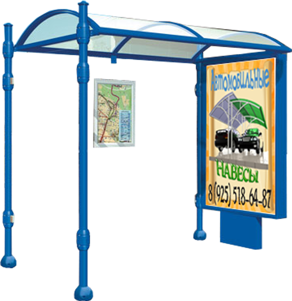 Остановочный павильон А-37