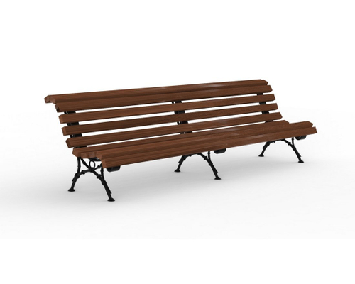 Скамейка Европа 3 м (чугунное литье) 120.06.01