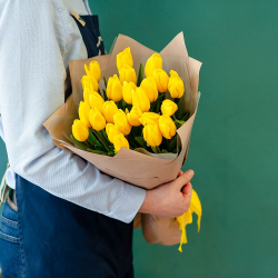 Желтые тюльпаны