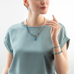 Браслет Coeur de Lion Blue-Silver 0600/30-0717