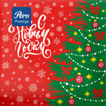 САЛФЕТКИ 33*33 НОВОГОДНИЕ 12 ШТ.