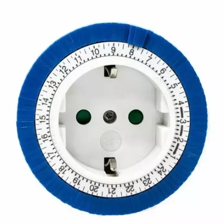 Розетка- таймер механическая (суточная) 16A ТМ32, IP20 3500W