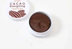 PETITFEE Гидрогелевые патчи для глаз КАКАО Cacao Energizing Hydrogel Eye Mask (60 шт)
