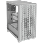 Corsair 3000D Tempered Glass Mid-Tower, White