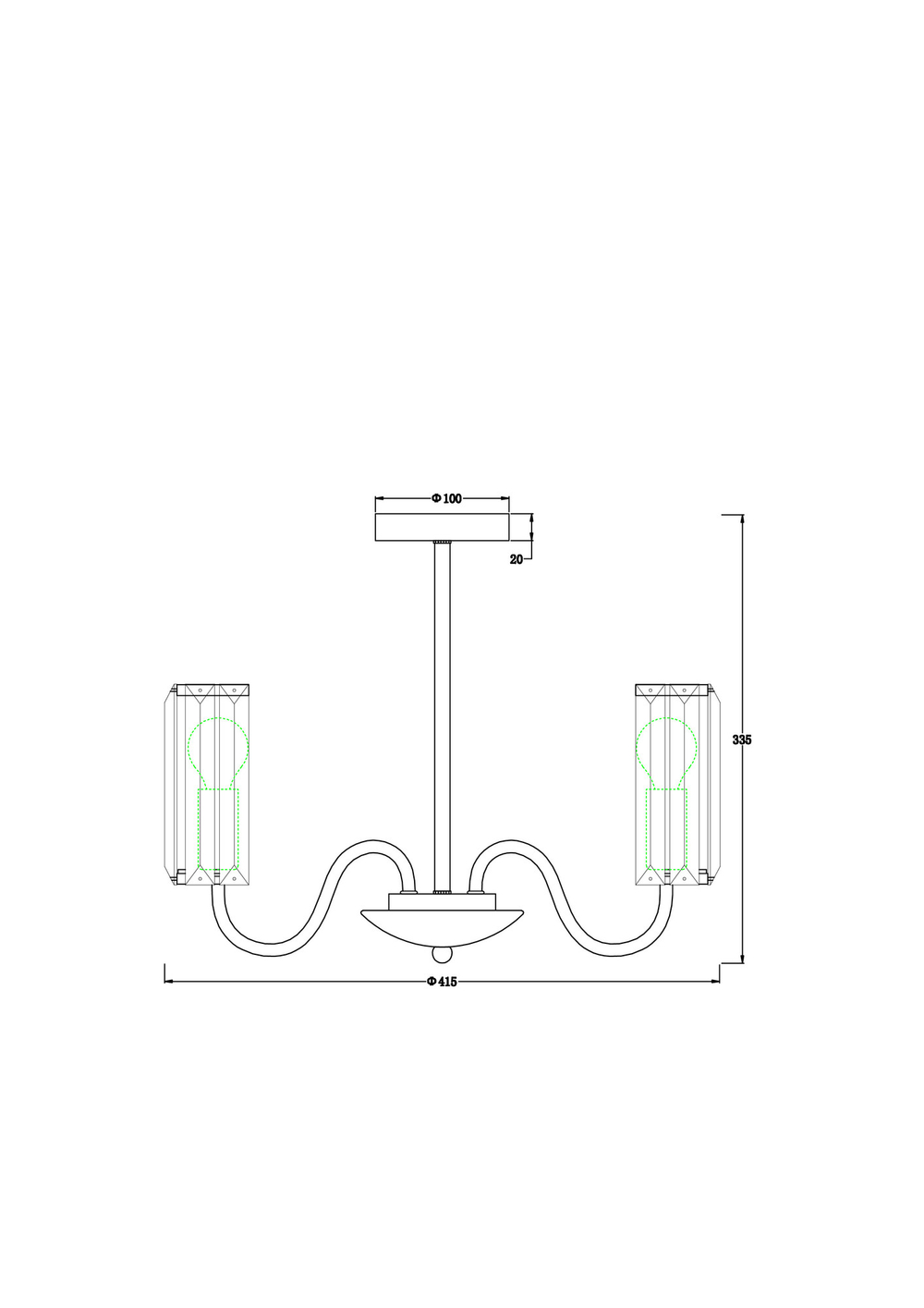 Люстра Freya FR2025PL-05CH