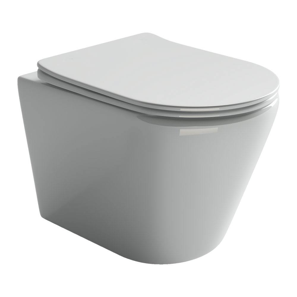 Подвесной унитаз Highlight Rimless