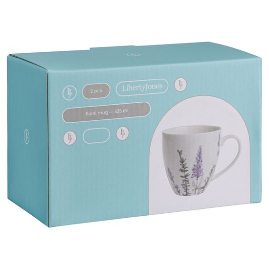 Набор кружек floral, 325 мл, 2 шт.