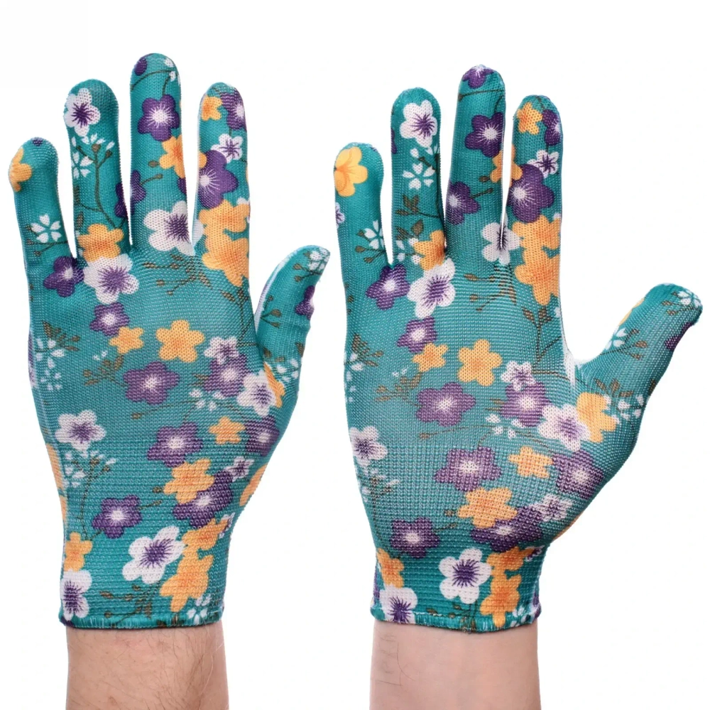 Перчатки нейлоновые «Лайт-Флора» 8 р-р б/блистера