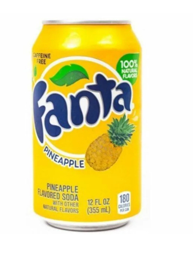 Газировка Фанта ананас.  Сша
