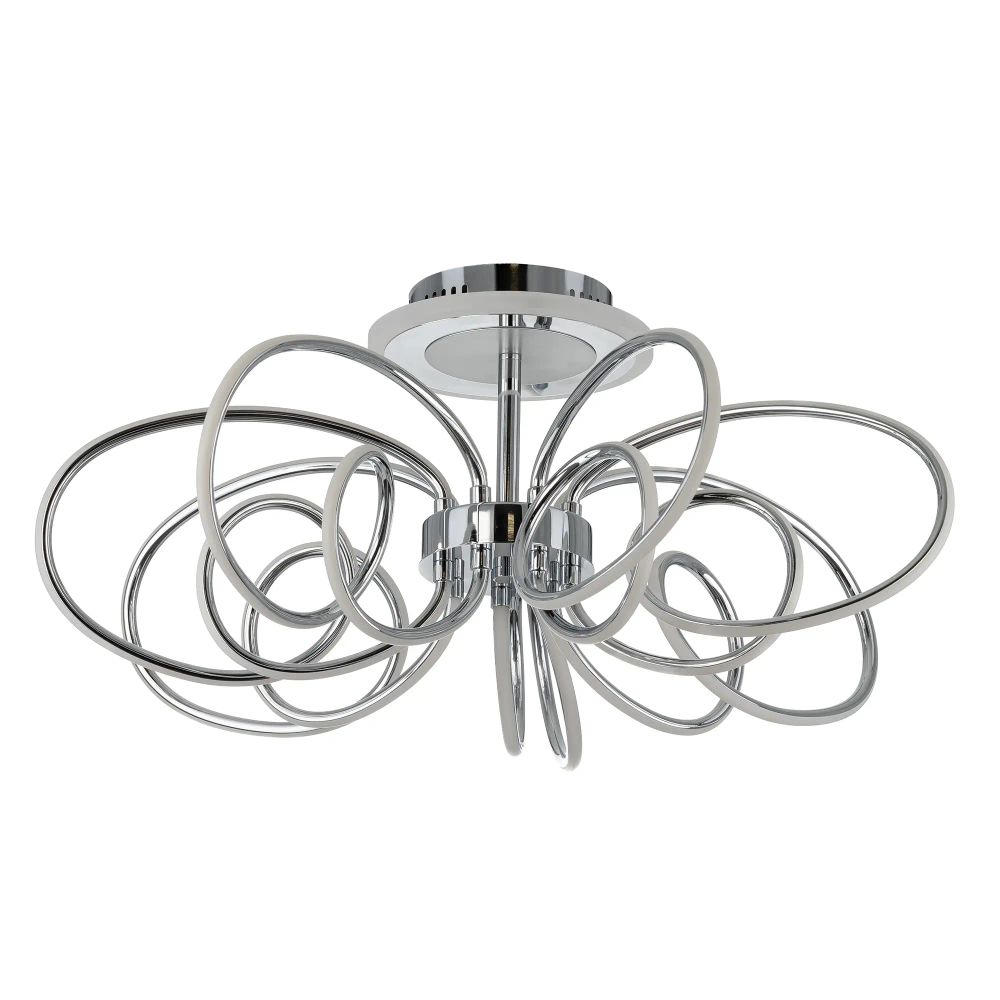 Citilux SALMA SMART CL224A171 RGB LED Умная люстра Хром