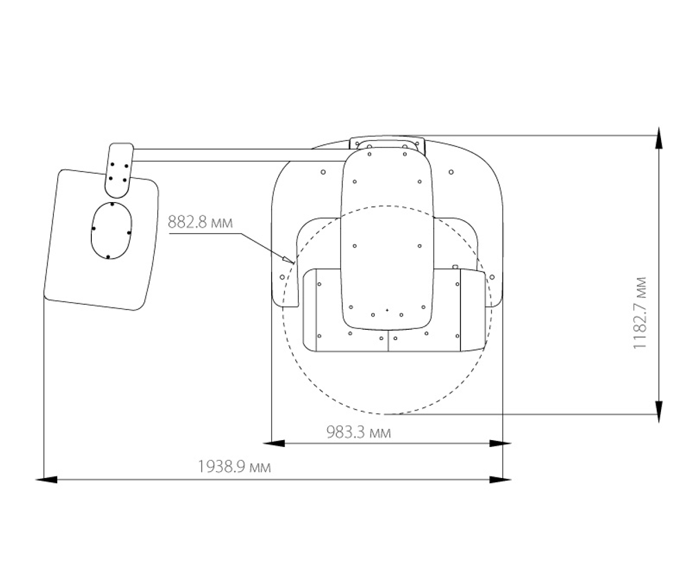 Аппарат рентгеновский цифровой панорамный A9