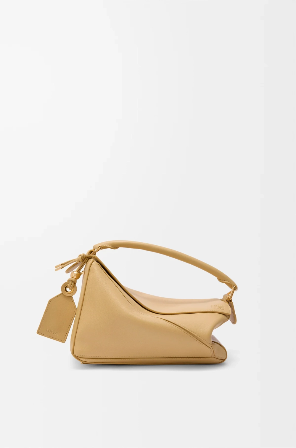 Loewe Маленькая сумка натуральной кожи, цвет сливочного масла