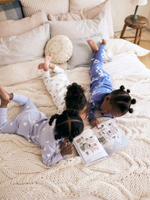 Пижама для девочки Next B92-236, 3 шт., Синий, Голубой, Белый