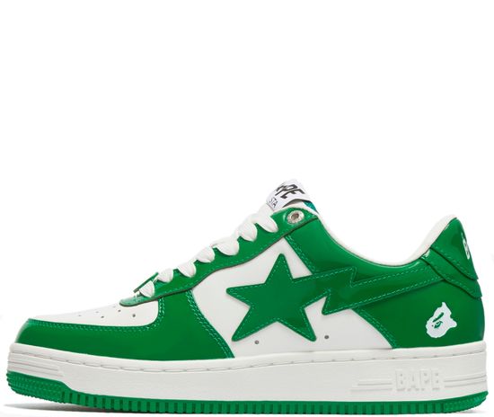 Кроссовки Bape Sta Green/White