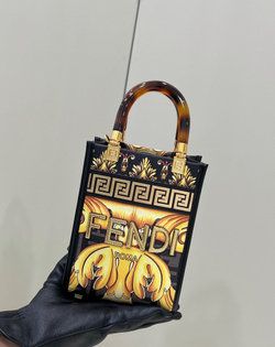 Fendi Versace Sunshine Mini Tote 18 cm