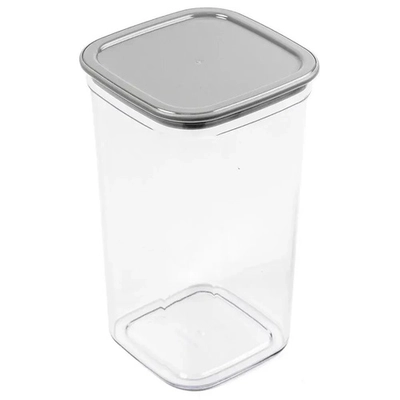 Контейнер для сыпучих продуктов Смарт 1,3л пыльно-серый С414ПСЕР