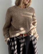 Описание по вязанию джемпера спицами "Farm"