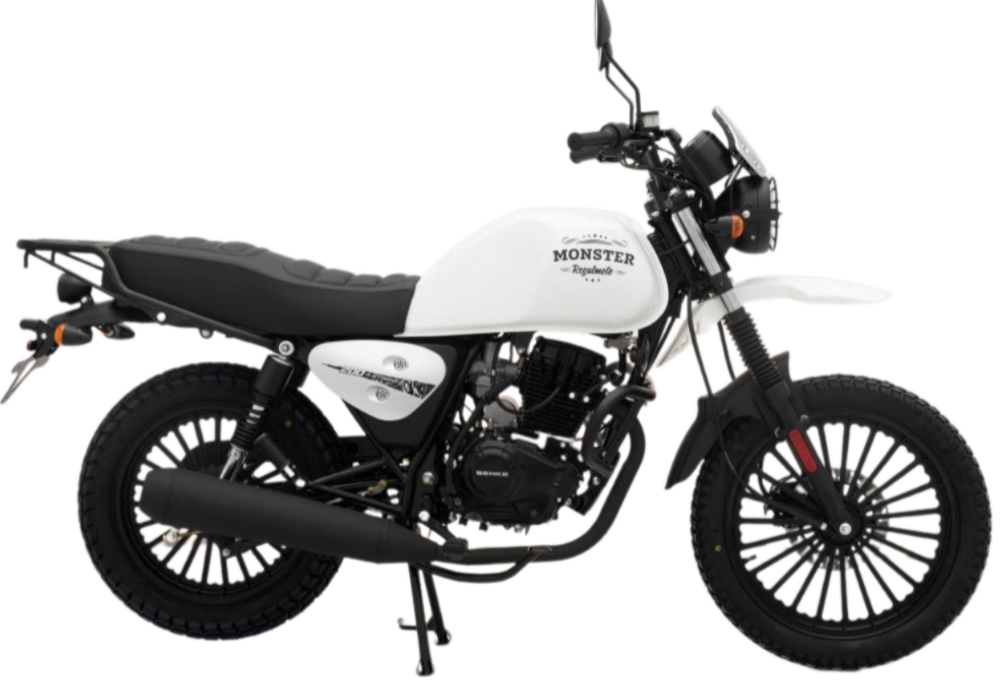 Мотоцикл Regulmoto Monster белый