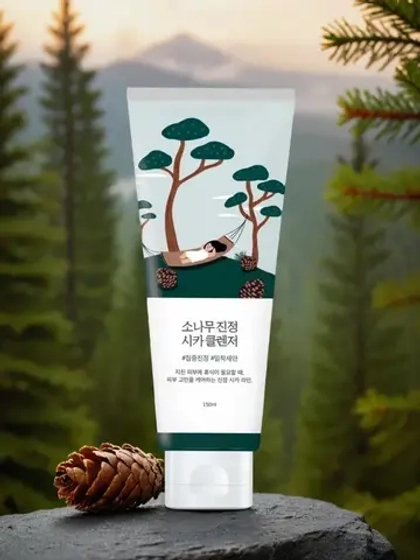 Пенка с экстрактом сосны и центеллы для проблемной кожи 150 мл