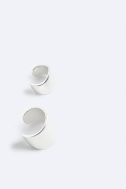 ZARA НАБОР СЕРЕГ, СЕРЕБРИСТЫЙ