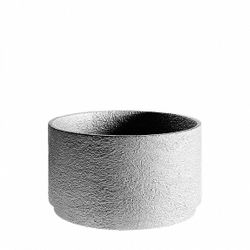 Кашпо CYLINDER XL SILVER MAX D70 H45