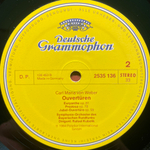 Carl Maria von Weber ‎– Ouvertüren (Германия 1975г.)